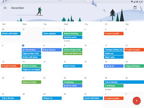 Calendar Google Coma